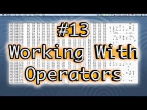 Read more about the article Programming Basics #13 Working With Operators